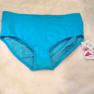 Lands' End Vibrant Blue Swimwear